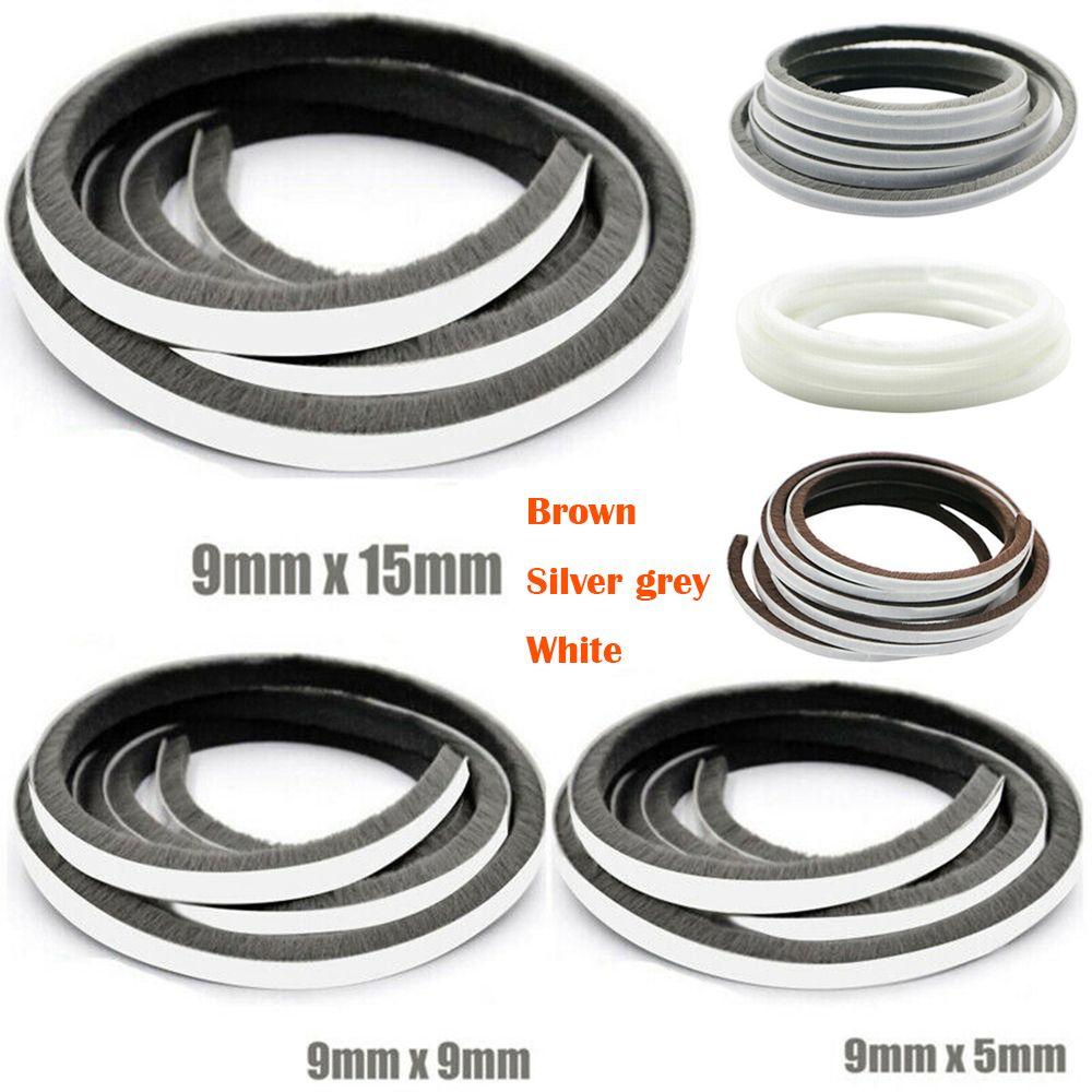 Tape Gadgets Door Strip Self Adhesive Pile Weatherstrip Sealing Strip Door and window seal