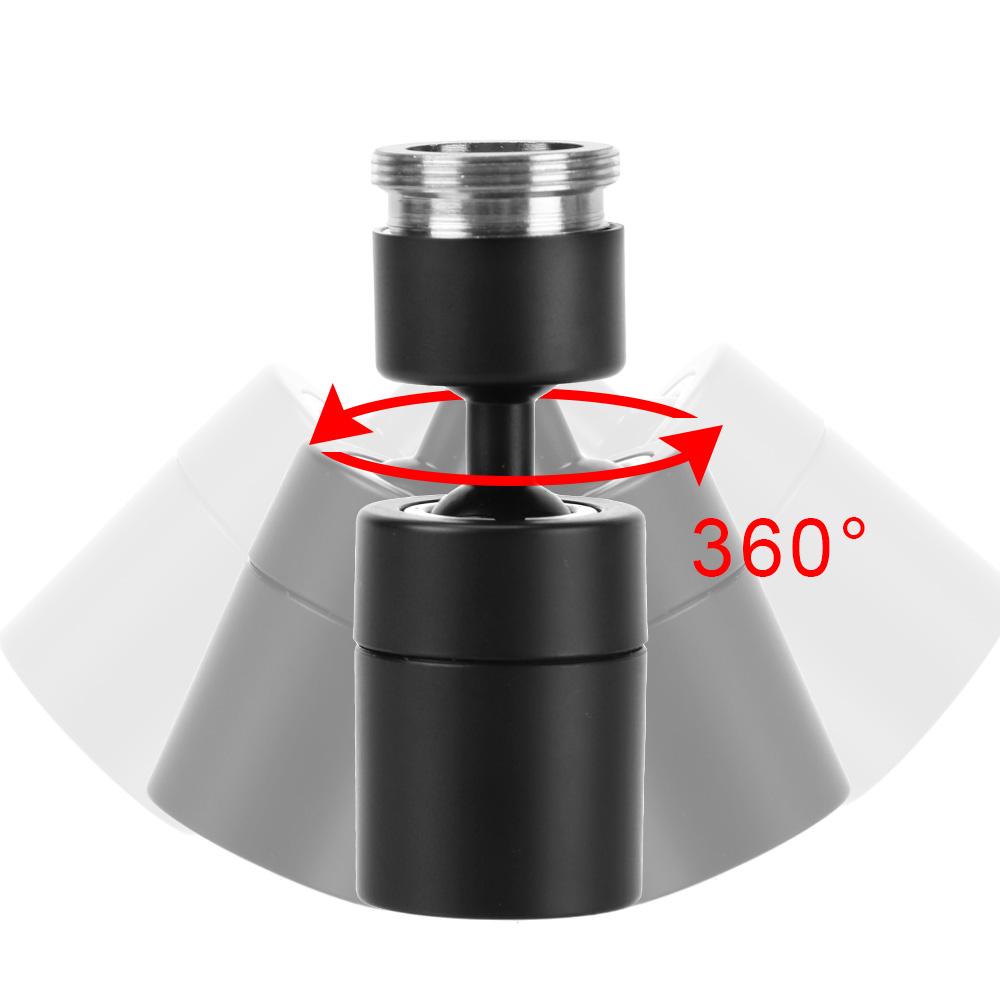 Спринклер для крана Вращающийся на 360° поворотный кран Аэратор Водосберегающая насадка-распылитель Распылитель для кухонной мойки Универсальная защита от брызг