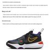 Nike Кроссовки детские Team Hustle D11 SE PS Mystic Navy черные космические-глиняные университетские-золотые FQ7659-001