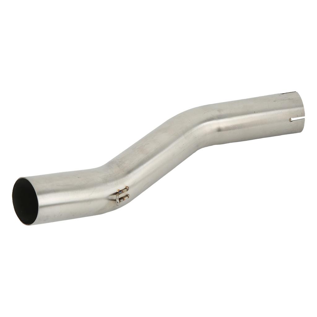 Motorcycle Exhaust Pipe Mid Middle Link Tube Connector Replacement for Ninja ZX10R 2004‑2005