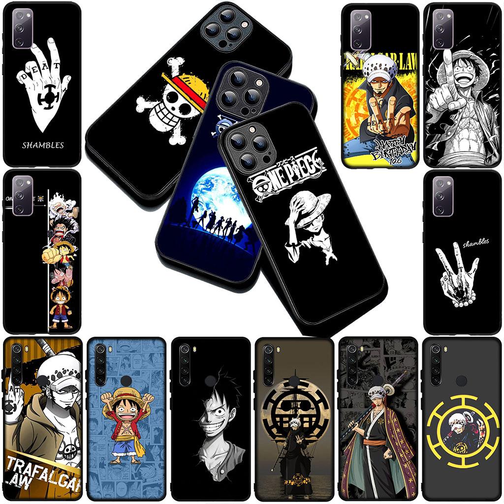 Чехол для телефона Apple iPhone 17 Pro XS Max Air 6 Plus X 5 + SE 2022 SE2 7+ 16E XR Чехол One Piece Луффи Трафальгар Д Водяной Закон