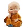 62KD 4 шт. Статуэтка маленького монаха Полимерное украшение Фигурка маленького монаха Монах кунг-фу