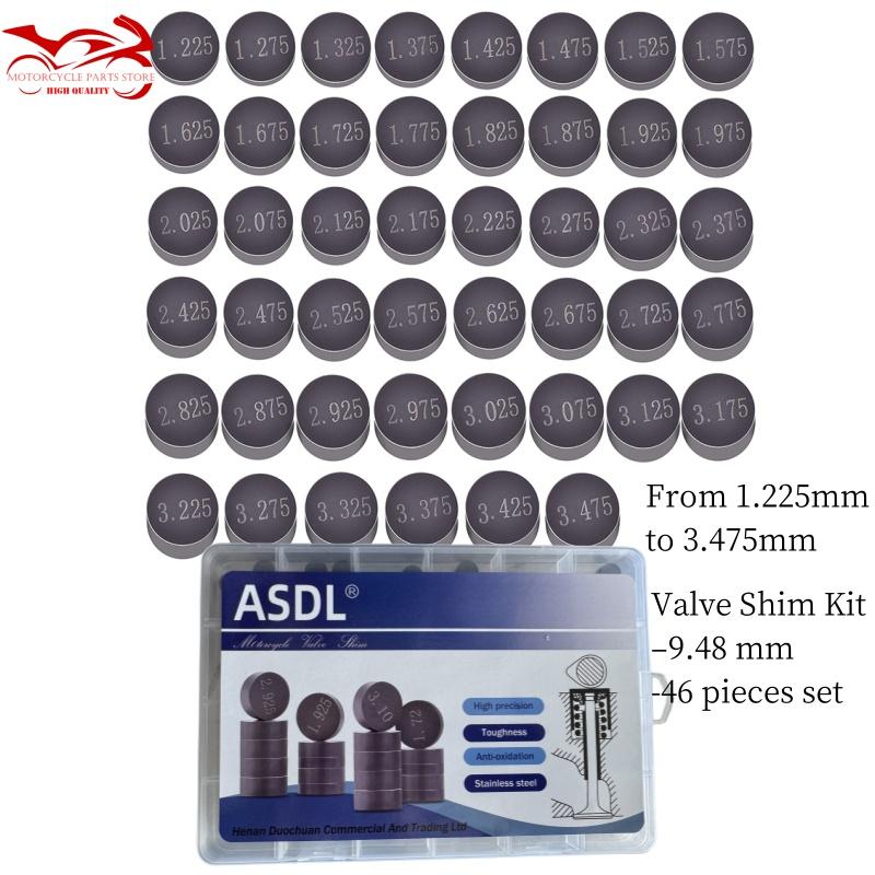 9.48 mm Valves Shims Valve Shim for Suzuki Honda Arctic Cat Kawasaki YAMAHA Polaris 400 450 500 750 800 900 1000 1100 1300 1400