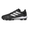 adidas PureHustle 3 MD черные серебристые металлические женские кроссовки Core-Black IG7138