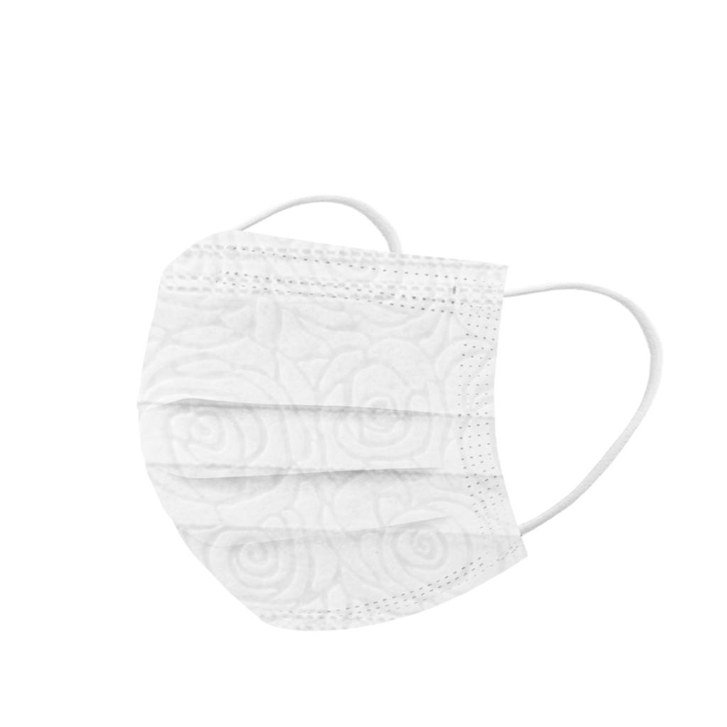 Взрослый мужчина и женщина Роза Маска Одноразовая маска Промышленная 3-слойная ушная петля 10 шт. Маска