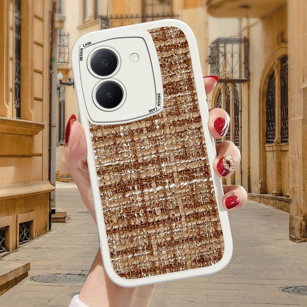 Роскошный тканевый задний чехол для телефона Infinix VIVO OPPO Reno Realme Huawei Nova Honor, мягкие чехлы для смартфонов