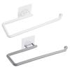 Kitchen Paper Roll Holder Towel Hanger Rack Bar Cabinet Rag Hanging Holder Bathroom Organizer Shelf Toilet Paper Holder for Home