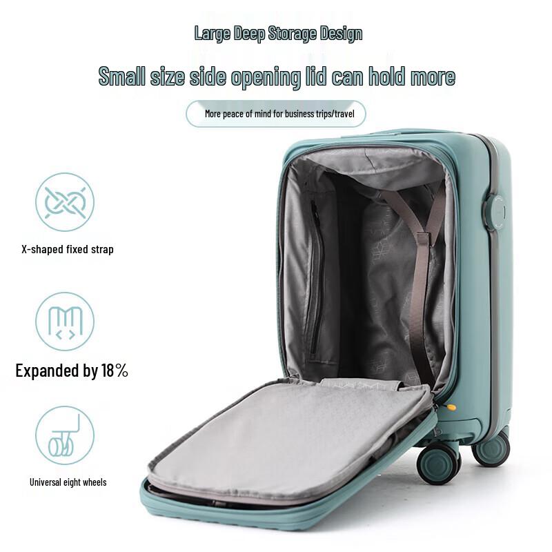 CROWN C-F5308H Aluminum Frame Luggage