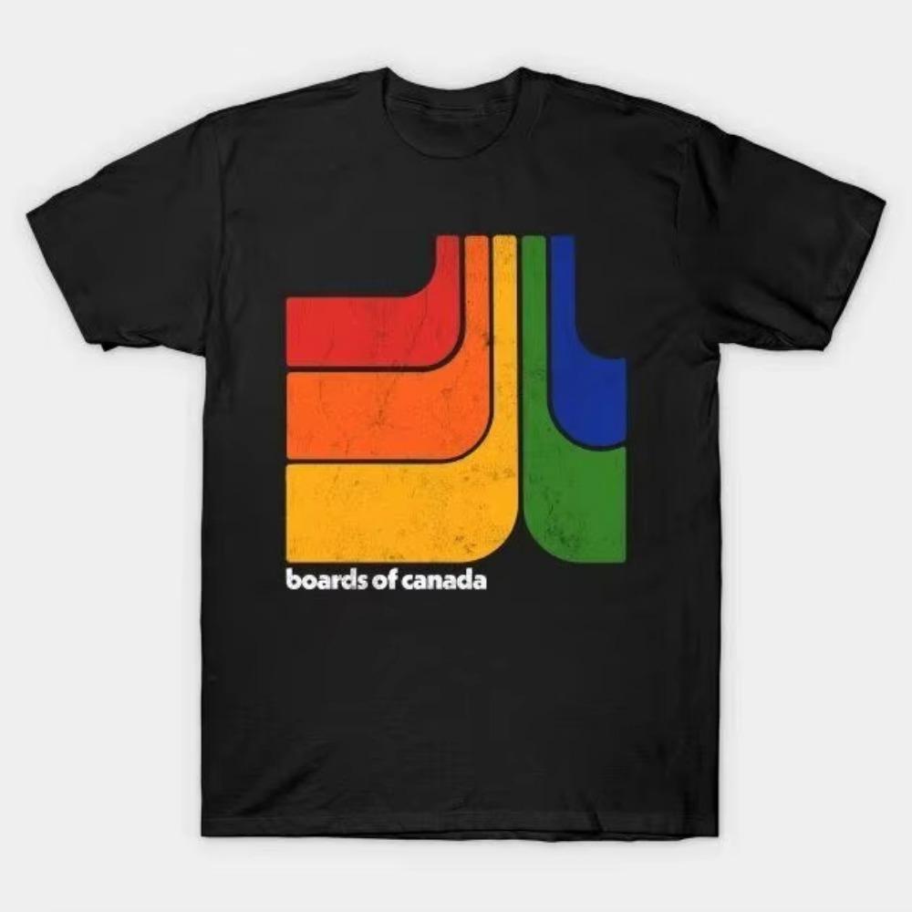 Летний Boards of Canada Электронная музыка Майкл Сэндисон Маркус Эоин Essential Man Футболка Графическая одежда