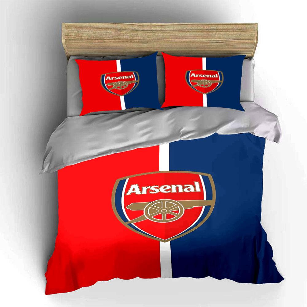 "Arsenal Logo Bedding Set" Bedding Duvet Cover Set Duvet Cover Pillowcases (1 * Duvet Cover 2 * Pillowcases, without duvet insert)