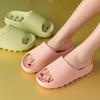 Лучшие продажи новых женских тапочек EVA тапочки Pure Color Indoor Slide Домашние тапочки Дешевые женские тапочки Модные тапочки на каблуке