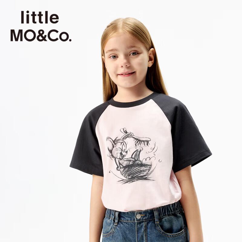 little MO&Co. Tom and Jerry Kids' Anti-Bacterial Cotton Short-Sleeve T-Shirt