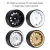 12mm Toy Wheel Rims Hubs Remote Control Offroad Car Modified Kits Wheel Rims 4PCS for 1:10 Car SCX10 Model Vehicle Part