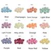 50PCS Artificial Silk Floral Flower Head Hydrangea Wedding Party Decor Craft DIY