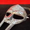 MF DOOM Mask Mad Villain Engraved Steel Face Armor Medieval Hand-Forged Mask Best Gift For Him, Her