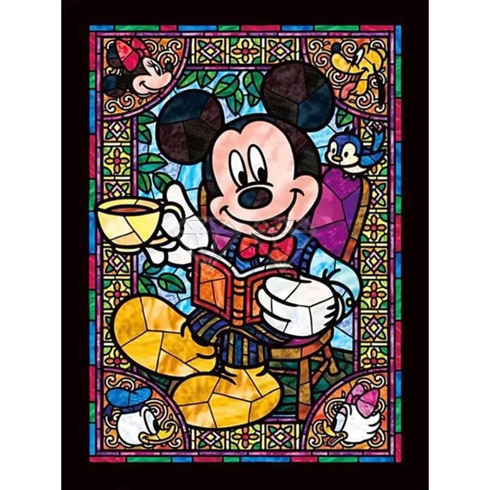 Disney Серия Ретро Постеров Multi-IP Алмазная Живопись 5D Полная Алмазная Мультфильм Анимация Декор Спальни Гостиной Большая Картина