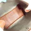 HERMES Garden Party 36 PM Hand Bag Shoulder Bag Tote Bag Leather/Canvas Orange
