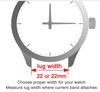 Сплошной браслет из нержавеющей стали для Seiko Quick Fit Браслет для Jubilee Сплошная застежка Винтовое звено 20 мм 22 мм Мужские аксессуары для часов