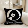 Бренд Hysteric Glamour Набор наволочек для подушек-подушек Шт x x Дышащая Стирка Наволочка для диванной подушки