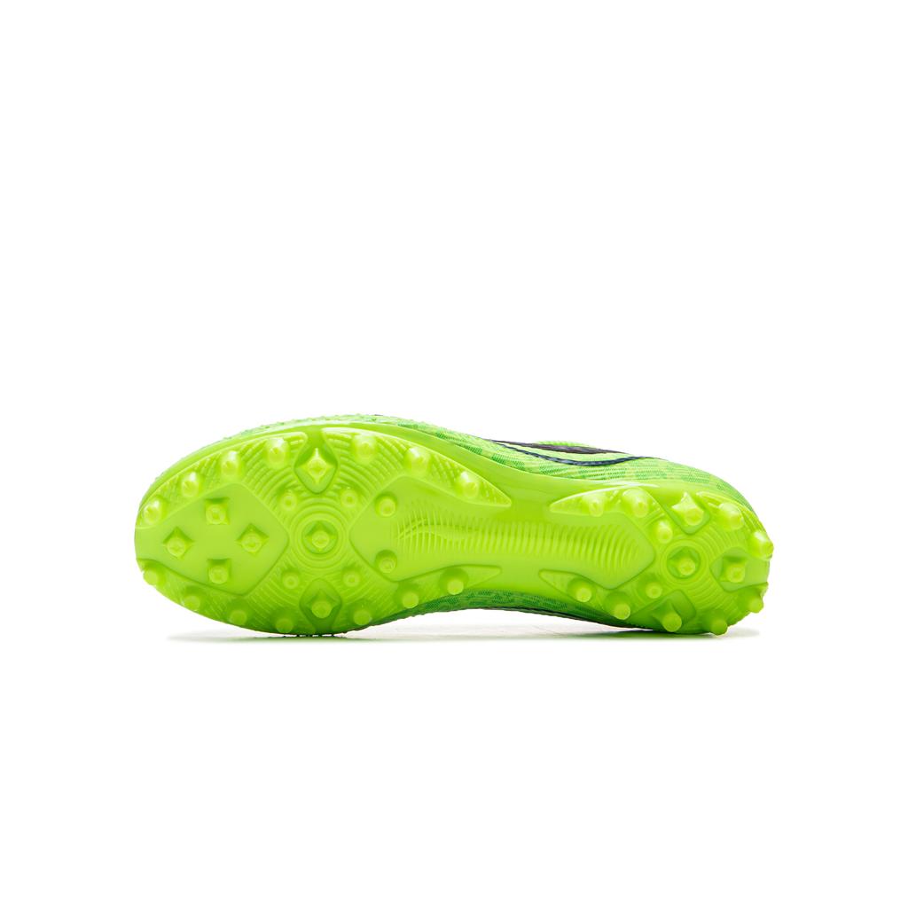 Li Ning Kids Soccer Low Top Shoes Kids Sneaker Fluorescent-Vanilla-Green YKGV002-3