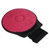 360 Degree Swivel Cushion Portable Memory Foam Rotating Vehicle Cushion for Elderly Office Camping Wine Red