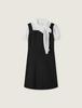 Roem Woven Matching Mini Dress Rmowg26St1