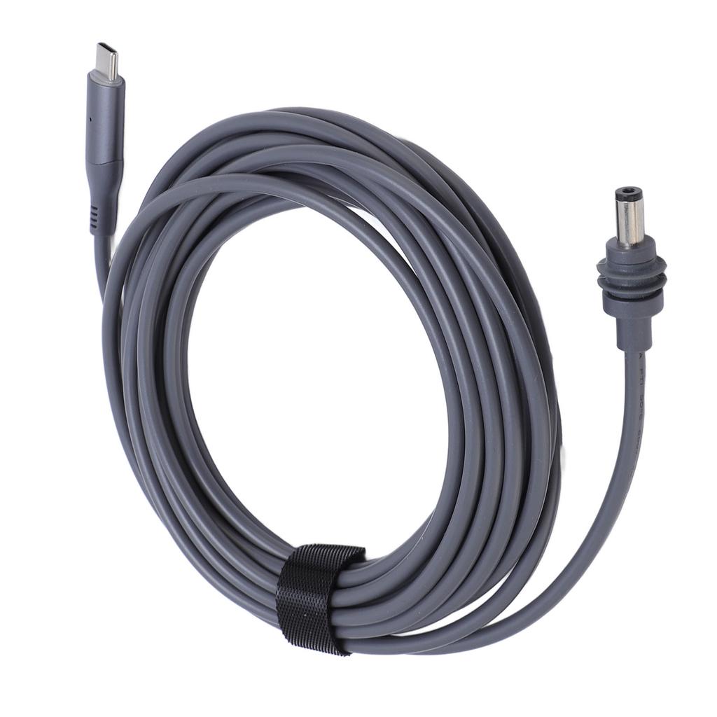 Кабель питания Satellite USB C to DC с красным синим светодиодным индикатором Кабель USB Type C to DC для