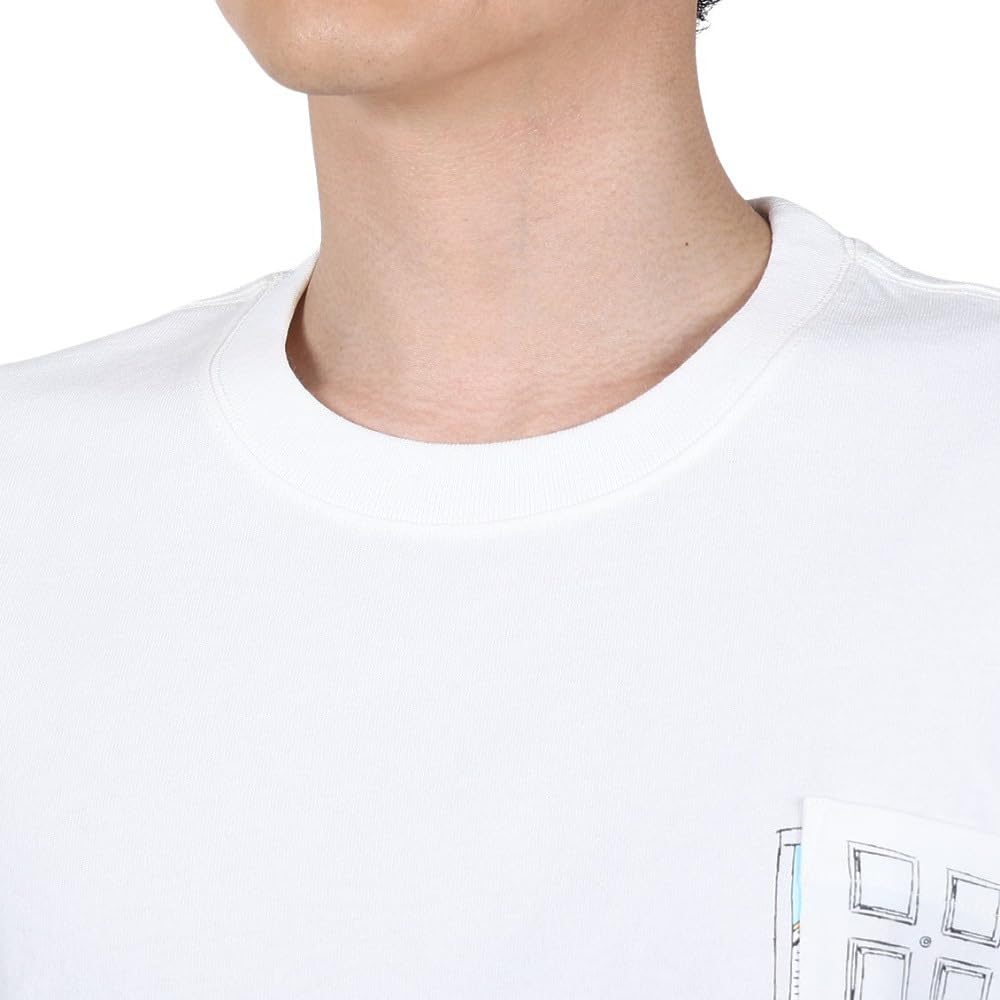 CHUMS Go Outdoor Карманная белая футболка Футболка Мужская