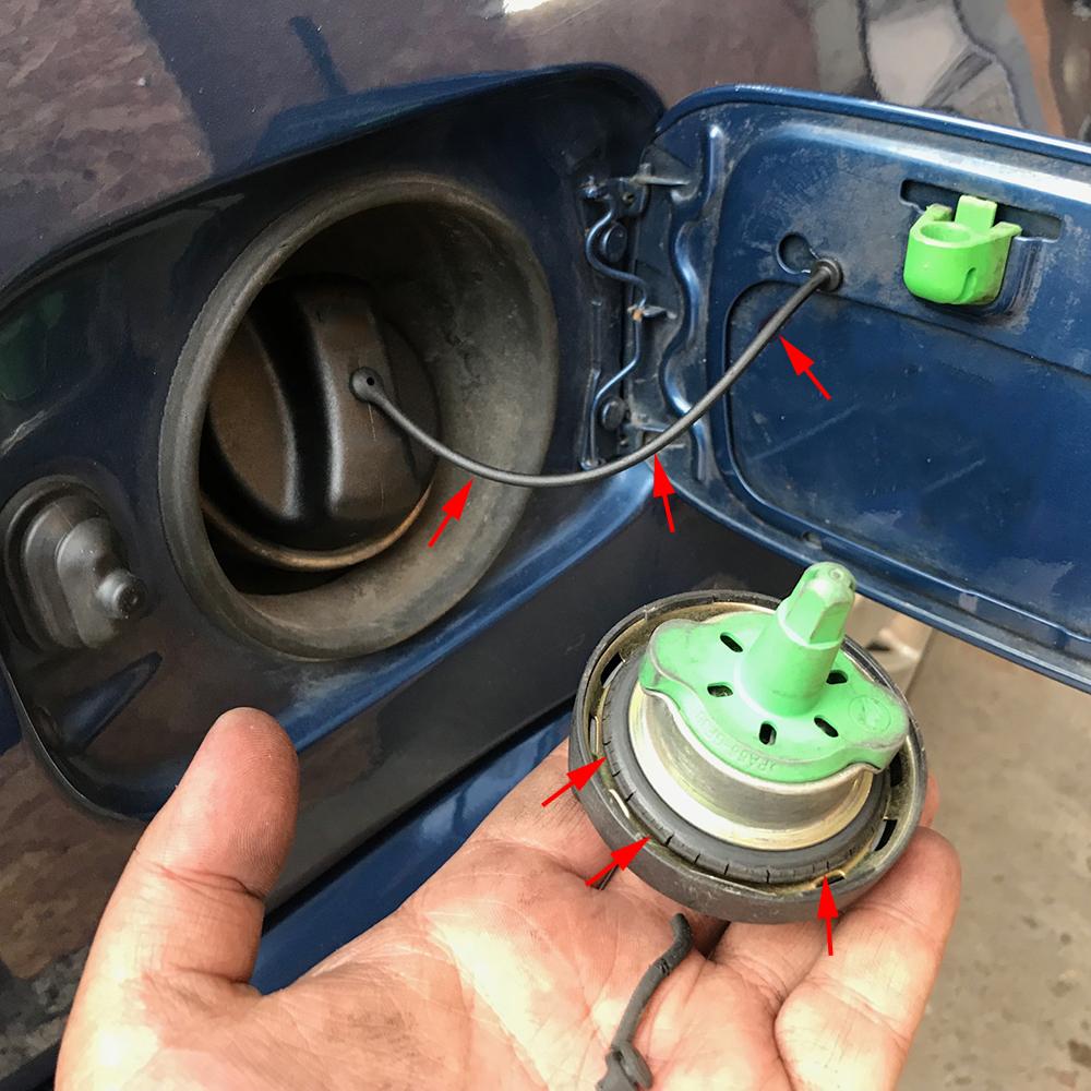 Для BMW F23 E46 E90 E91 F32 F33 F36 E63 E64 F12 E84 F48 F49 R55 R61 Крышка топливного бака для бензина и дизельного топлива Уплотнительное кольцо для кабеля