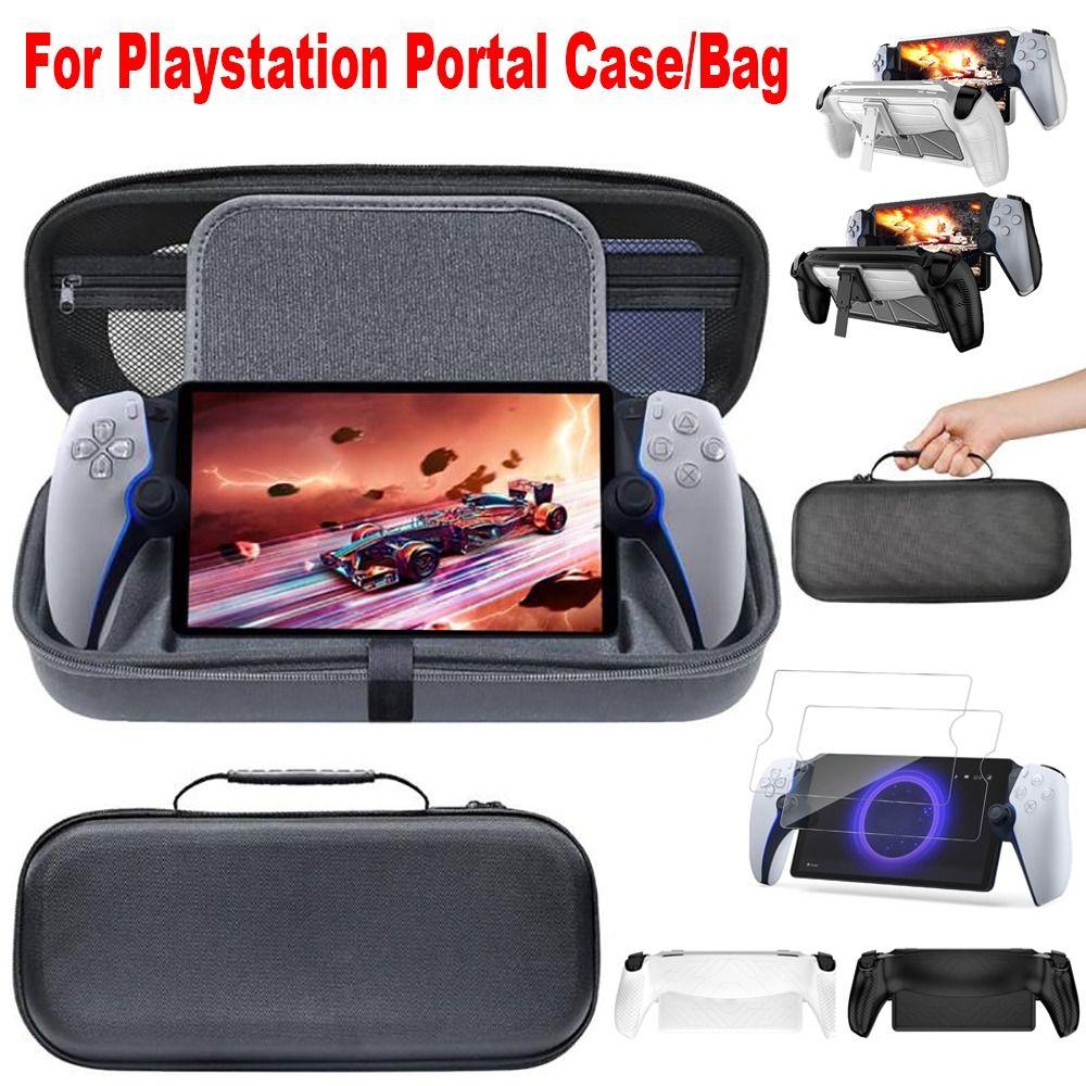 Hard Handheld Console Storage Bag Shockproof Screen Protector Carrying Case for PlayStation Portal