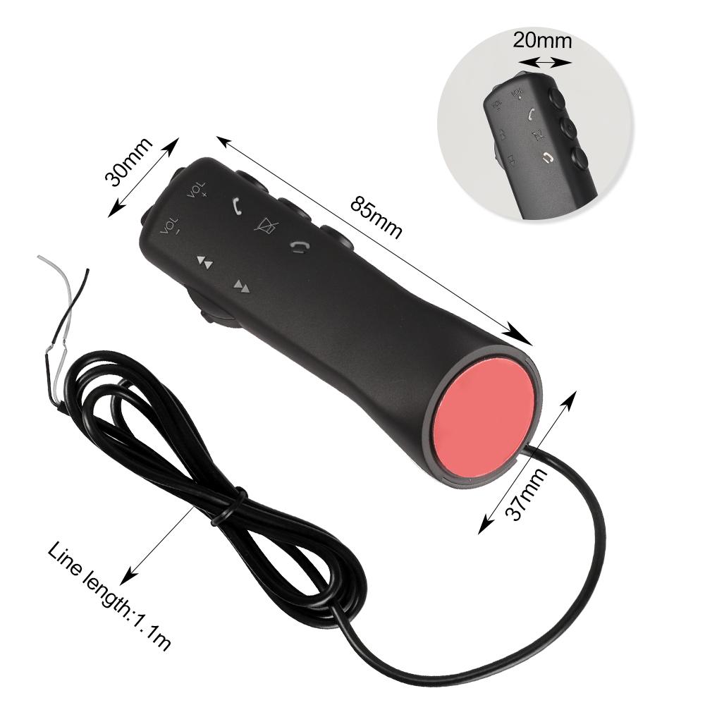 7 клавиш управления рулевым колесом автомобиля кнопка дистанционного управления для автомобильного радио Android DVD GPS мультимедиа навигация головное устройство универсальный