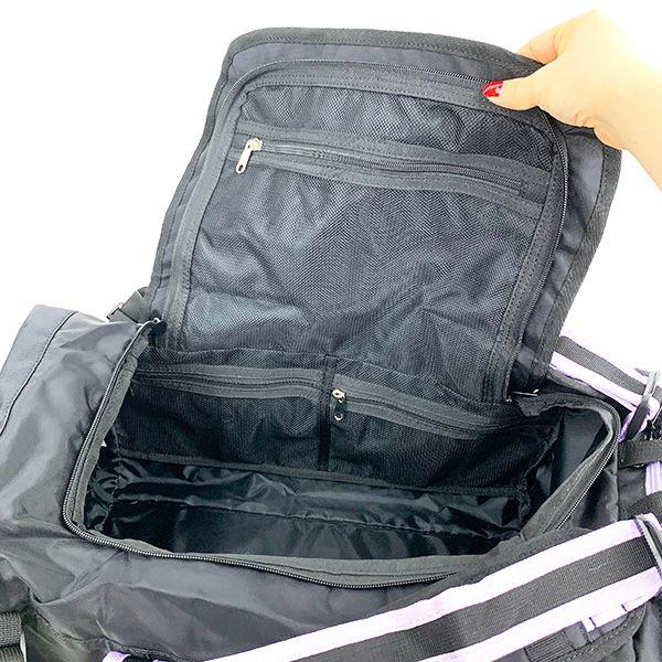 Snoopy Boston Backpack Purple Logo PEANUTS Backpack Commuting Bag