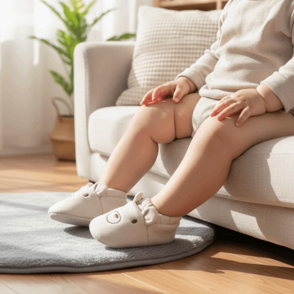 Animal Pattern Baby Shoes Cotton Baby Floor Sneakers Cute Crib Shoes  Spring Autumn