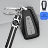Чехол для ключа Geely для Boyue, Binrui, Xingrui, Geometry E, Emgrand, Icon, Vision, Xingyue L - Прозрачный чехол с застежкой