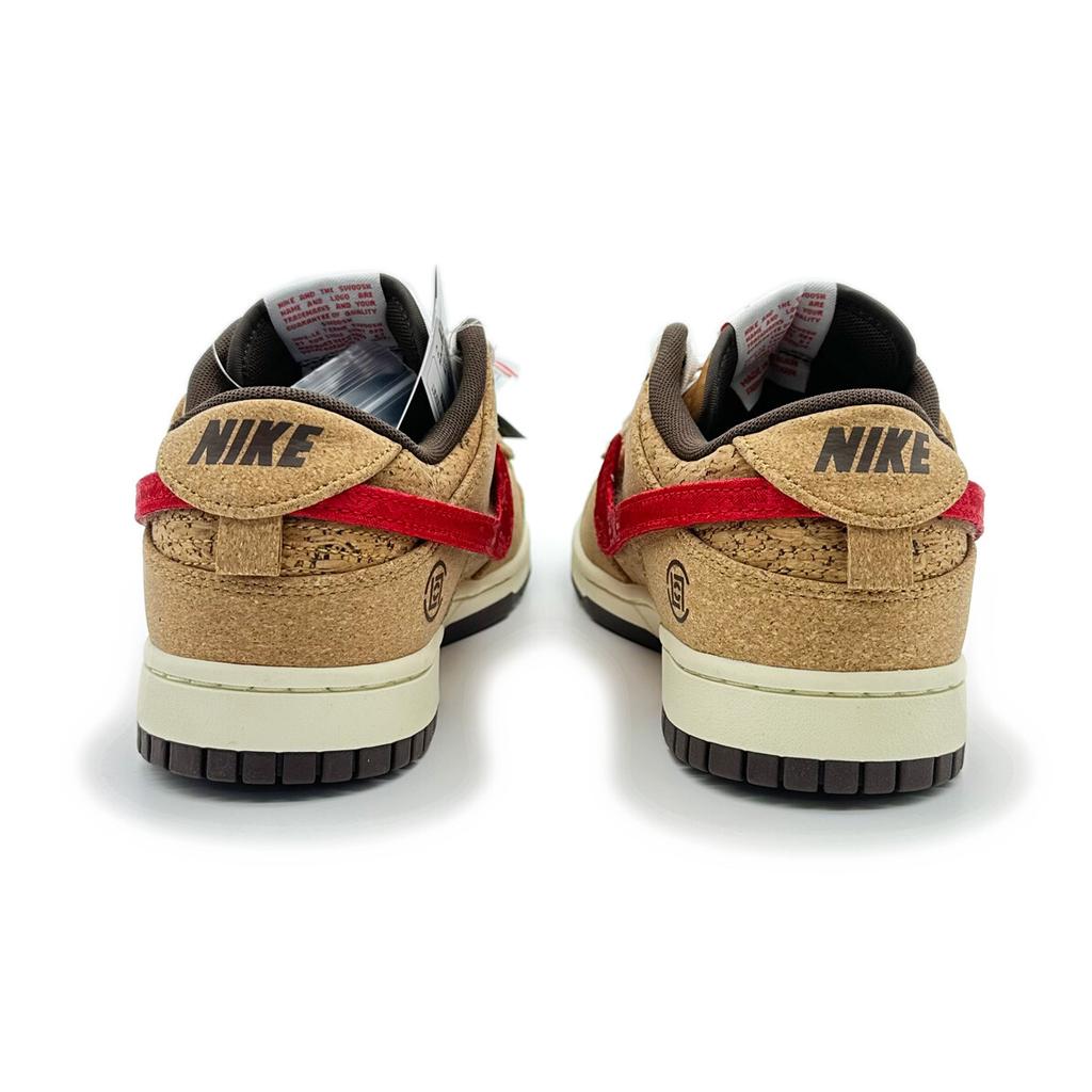 FN0317-121 CLOT A Nike Dunk Low SP Пробка Натуральный Лен Кокосовое Молоко Барочный Коричневый