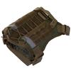 Outdoor Harness Working Dog Vest Pet Accessories Detachable Polyester Cloth Army Green(Vert Armée L)
