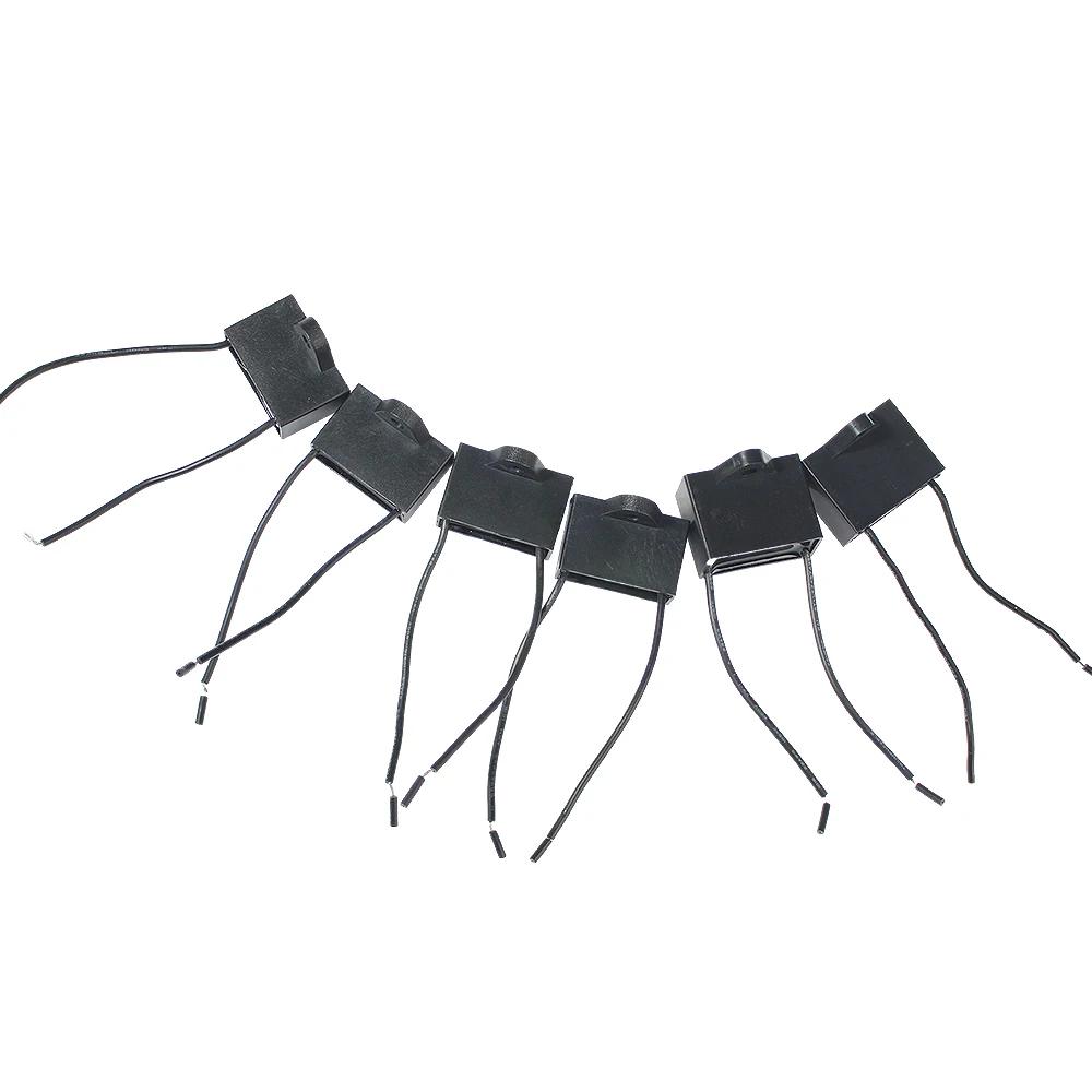 CBB61 Fan Capacitor 450V 1UF 1.2UF 1.5UF 2UF 2.5UF 3UF 4UF 5UF 6UF10UF Ceiling Fan Motor Run Rectangle Capacitor CBB 61