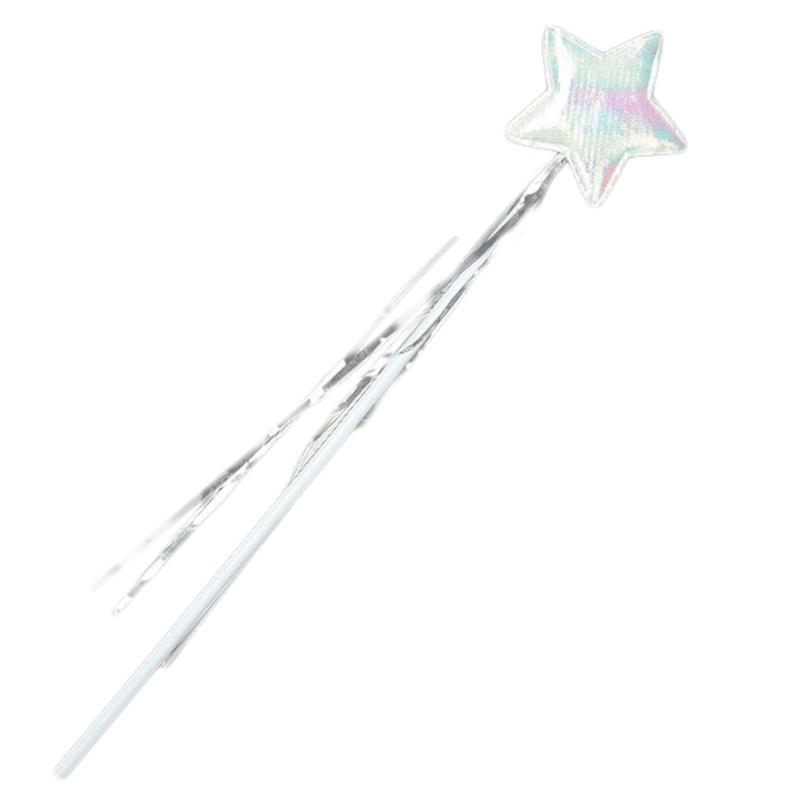 Angel Wings Headband with  Wand for Kids Boys Girls Feather Fairy Wings Halloween Party Cosplay Costumes