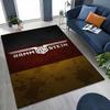 Rammstein German Industrial Metal Style Rectangular Rug Durable Easyclean Carpet For Living Room Hallway Balcony Home Decor Valentine'S Day Gift