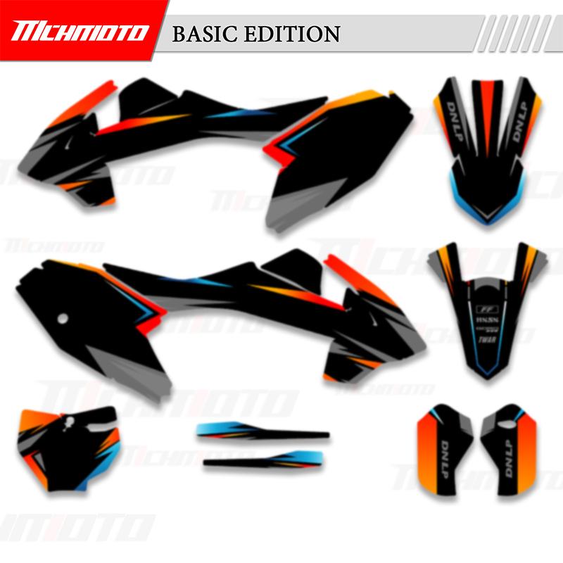MCHMFG Мотоцикл Полные Графические Фоновые Наклейки Комплекты Для KTM SX65 2016- MC65 MC 65