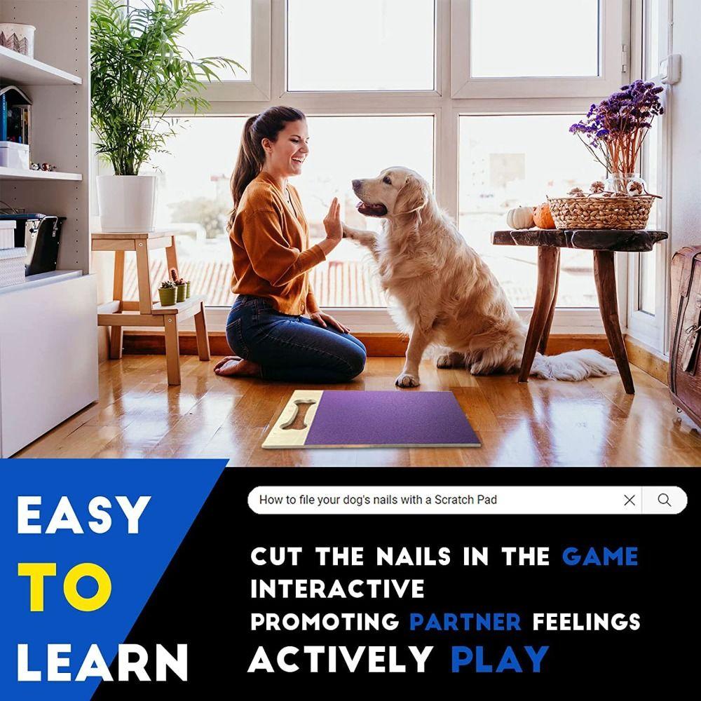 Наждачная доска Царапка Деревянная подушечка для шлифовки ногтей Подушечка-царапка для щенков и собак Для собаки кошки