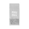 Miu Miu Mohair Scarf 5fs062 2cqd F0031