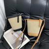 New Summer Trendy Women's Bag Mini Crossbody Bag Woven Bucket Bag High-end Lightweight Bag