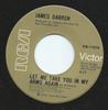 7inch Record JAMES DARREN - Let Me Take You In My Arms Again PB11316 RCA 1978 Canada Pop Used
