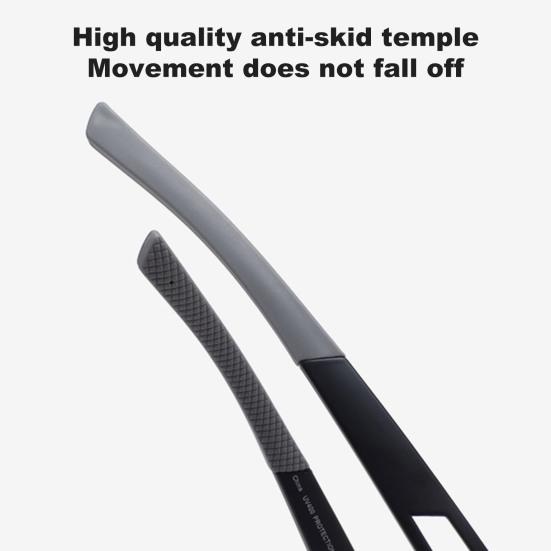 Polarized Sports Sun Glasses Ultralight Anti-glare UV Resistant Coated Lens Softball Cycling Glasses