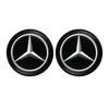 WLX4   Car Emblem Lock Keyhole Decoration Protector Sticker For Mercedes Benz A C E AMG W203 W205 W206 W211 W220 W212 W201 W210 E300