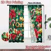 2 шт., Шторы Christmas88 (3) Популярный узор Шторы Универсальные шторы из 100% полиэстера Теплоизоляция и затемнение комнаты