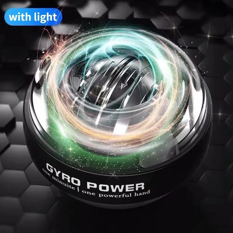Силовой гироскопический тренажер для запястья Power Ball, самозапускающийся, для укрепления предплечий, оборудование для фитнеса, кондиционирования и тренировки мышц