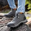 Waterproof Hiking Boots Men Breathable Leather Trekking Shoes Sport Mountain Hunting Outdoor Climbing Sneakers for Mens