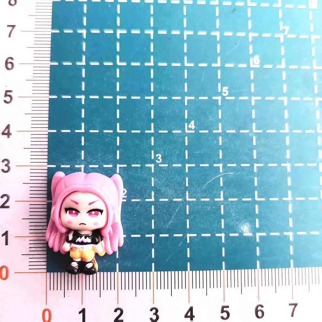 Cartoon Witch Group Resin Miniatures: Fridge Magnet, Car Decor, Phone Case Charm, Keychain, DIY Accessories.
